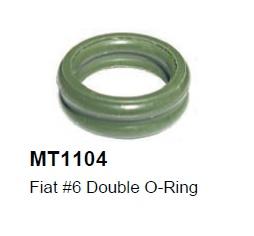 25 stuks Fiat Double O-Ring #6 Fiat: 10551983