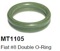 25 stuks Fiat Double O-Ring #8 Fiat: 10552083